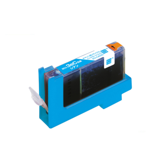 ﾘｻｲｸﾙｲﾝｸｶｰﾄﾘｯｼﾞ ｼｱﾝ(染料) [ｷﾔﾉﾝ:BCI-3eC互換] ECI-CA03C 1個画像