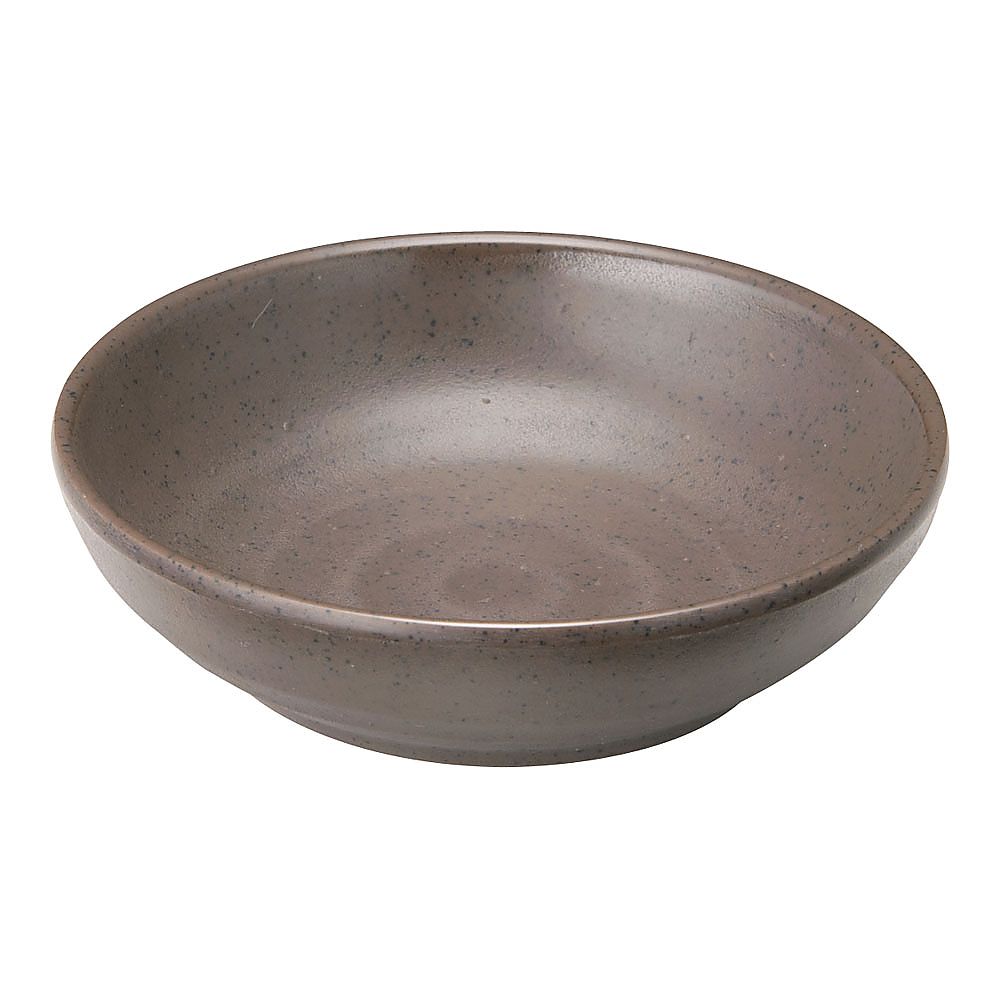 メラミンウェア　茶　豆小皿画像