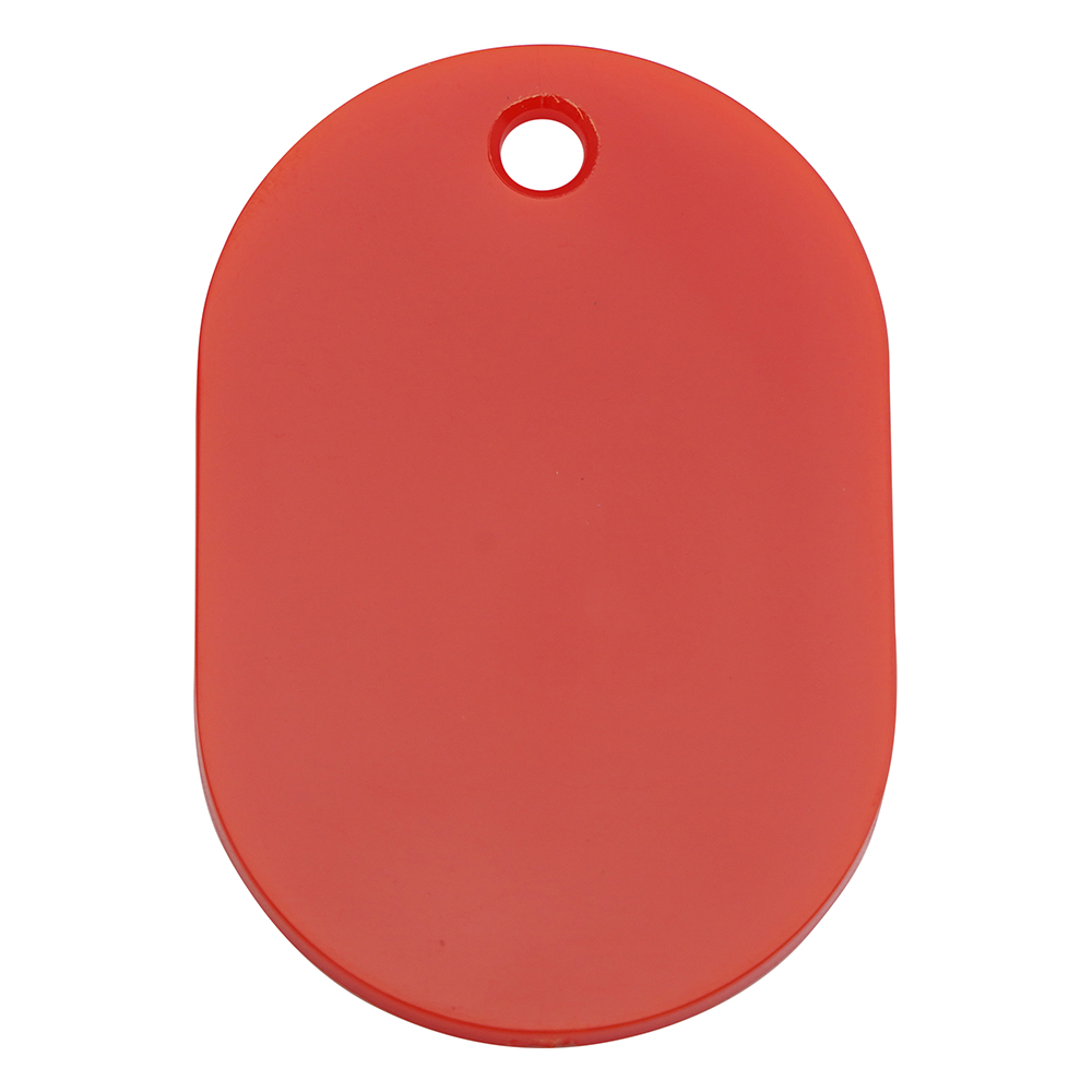 番号札 小（31×45mm） 番号無し レッド 1組（50枚入）画像