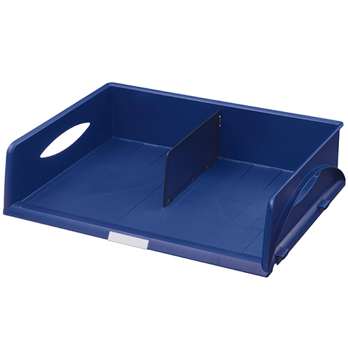 ﾌﾟﾗｽ ｿｰﾄﾄﾚｰ A3ﾖｺ ﾌﾞﾙｰ 1個画像