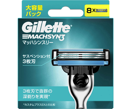 ジレット マッハシンスリー 替刃 8個×72箱入画像