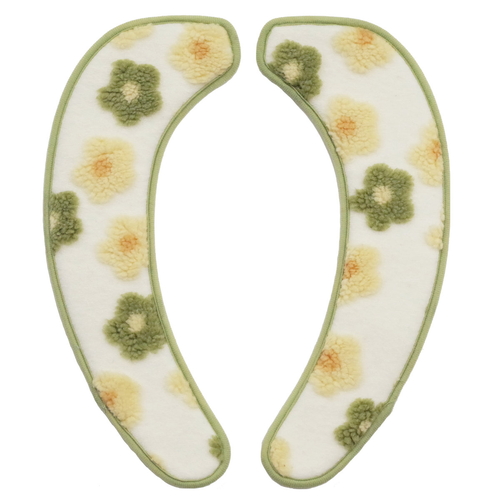 ふわりんこ貼るだけ便座シート グリーン画像