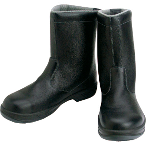 安全靴 半長靴 SS44黒 23.5cm 1足画像