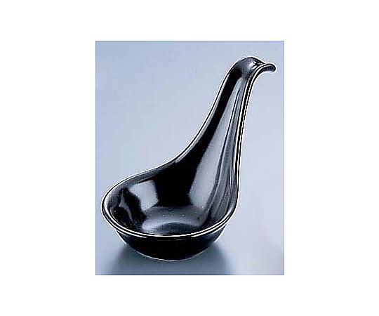 置きレンゲ 黒画像