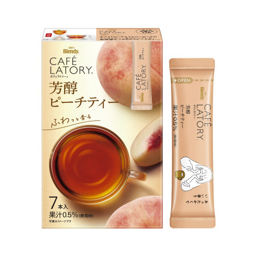 ブレンディ　ティースティック　ピーチ　７本入×３画像