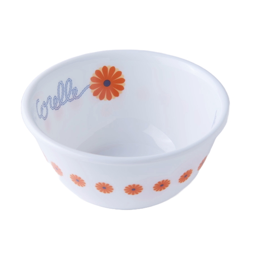 ボウル 12.5cm CORELLE コレール オレンジマーガレット 強化ガラス画像
