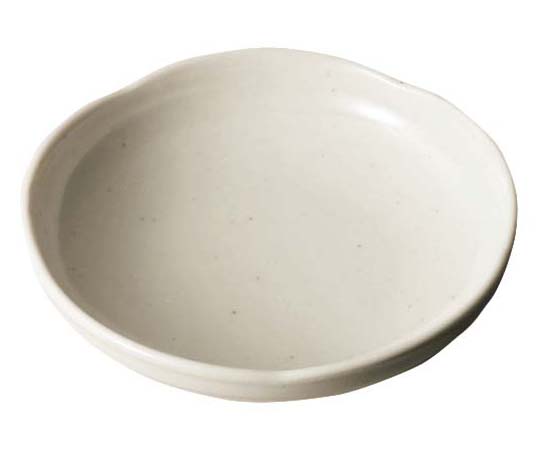 メラミン　粉引　主菜皿　16cm　OD-16-KH画像