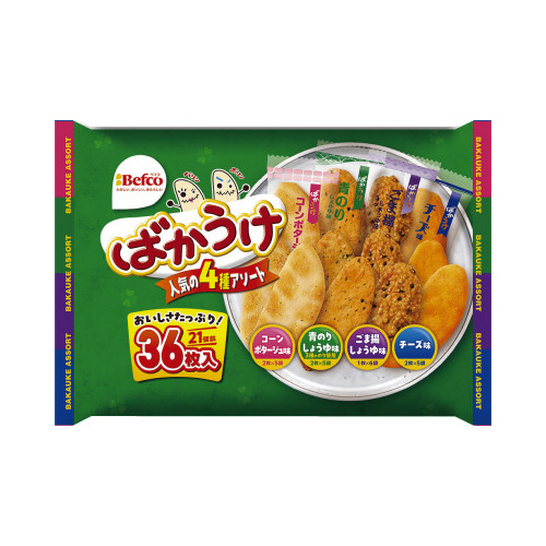 ばかうけアソート　３６枚入画像