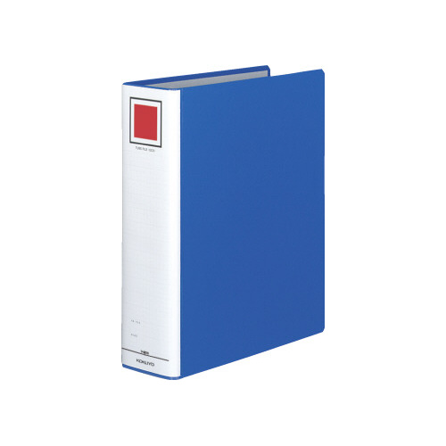 チューブファイル＜エコ＞青Ａ４縦背幅８５ｍｍ画像