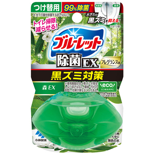 液体ﾌﾞﾙｰﾚｯﾄおくだけ 除菌EX ﾌﾚｸﾞﾗﾝｽ 森EXの香り つけ替用 67ml 1個画像