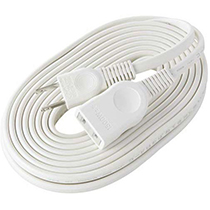 延長ｺｰﾄﾞ 2Pﾒｽ-2Pｵｽ ﾎﾜｲﾄ 5m 1本画像