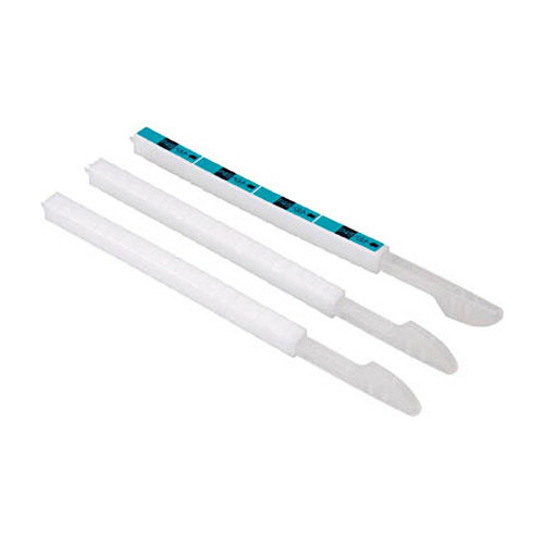 小型携帯用結束ﾊﾞﾝﾄﾞｸﾘｯﾌﾟ 白 1ﾊﾟｯｸ(100枚)画像