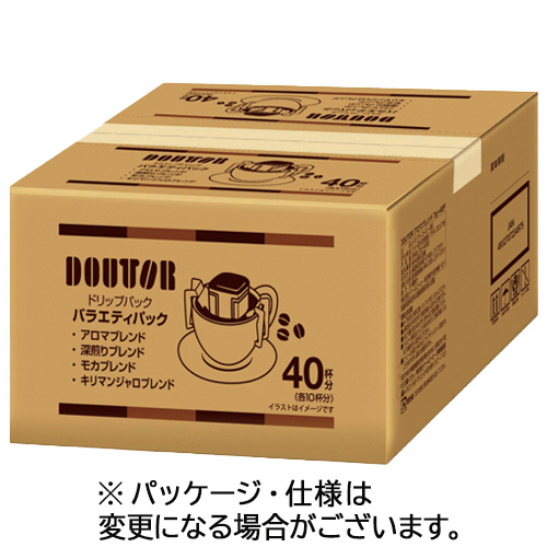 ﾄﾞﾘｯﾌﾟﾊﾟｯｸ 香り楽しむﾊﾞﾗｴﾃｨﾊﾟｯｸ 7g 1箱(40袋)画像