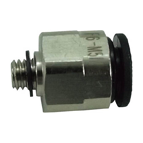 ﾀｯﾁｺﾈｸﾀｰﾌｧｲﾌﾞ ﾒｲﾙｺﾈｸﾀｰ 6mm･M5×0.8 1個画像