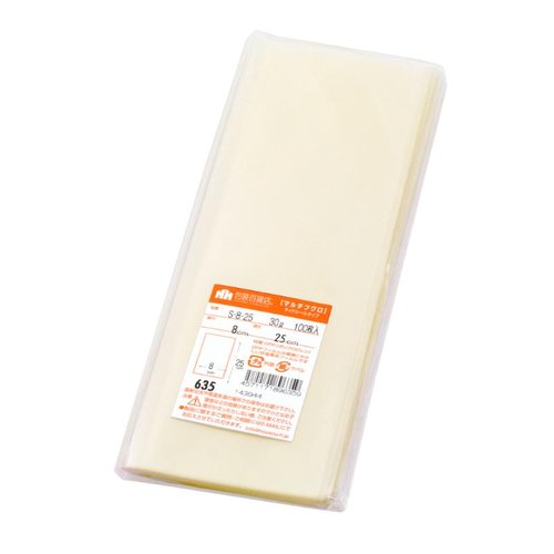 テープ無 OPP袋 32-7024 マルチフクロ S-8-25 100枚入 ササガワ画像
