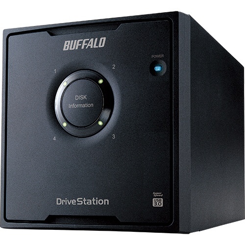 ﾄﾞﾗｲﾌﾞｽﾃｰｼｮﾝ RAID5対応 外付けHDD USB3.0用 4ﾄﾞﾗｲﾌﾞ 16TB 1台画像