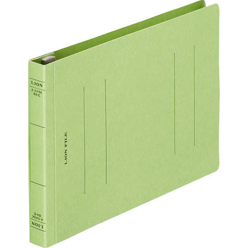ﾌﾗｯﾄﾌｧｲﾙ(環境) 樹脂押え具 B6ﾖｺ 150枚収容 背幅18mm 緑 1冊画像