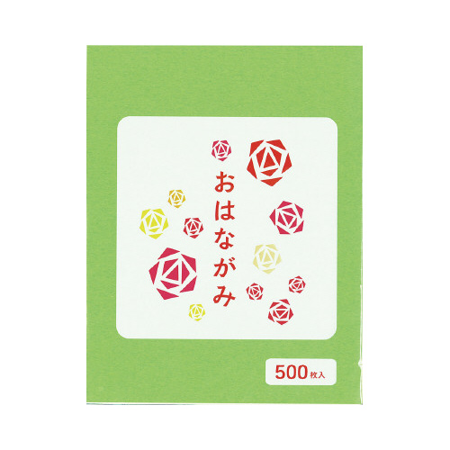 お花紙　緑　５００枚画像