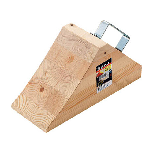 木製 車止め 大 1個画像