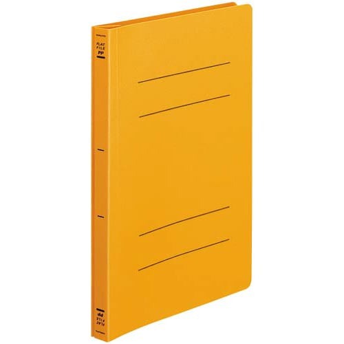 フラットファイル＜ＰＰ＞　Ｂ５縦　橙　１０冊画像