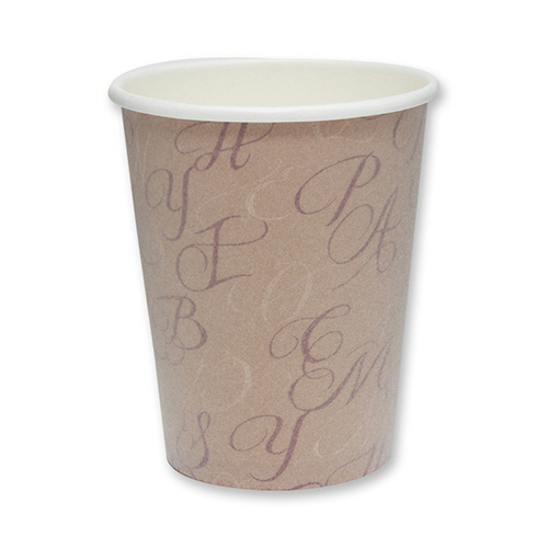 紙ｺｯﾌﾟ 発泡断熱ｶｯﾌﾟ ﾀｲﾎﾟｱｰﾄ 8ｵﾝｽ 口径80mm 1ｾｯﾄ(1000個:50個×20ﾊﾟｯｸ)画像