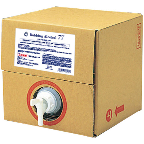 消毒用ｱﾙｺｰﾙ除菌液77 業務用 9L 1箱画像