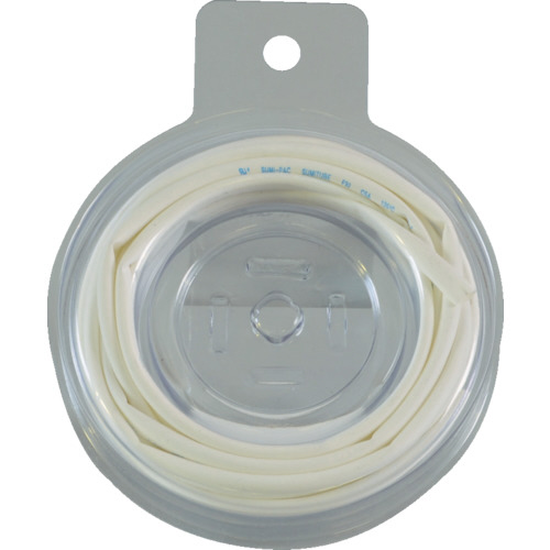 熱収縮ﾁｭｰﾌﾞ 収縮率2:1 白 1個画像