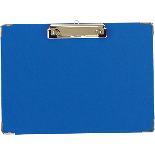 用箋挟 A4ﾖｺ ﾌﾞﾙｰ 1枚画像