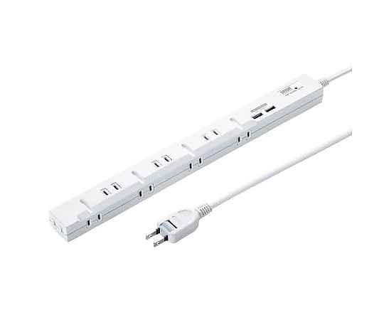 AC125V/14Ax3.0m タップ(USB充電ﾎﾟｰﾄ付)画像