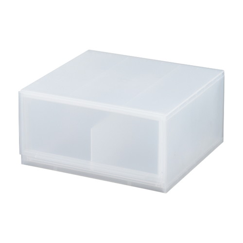 収納ケース ナチュラ クリアモジュール MW 約 幅38×奥行36×高さ19cm クリア画像