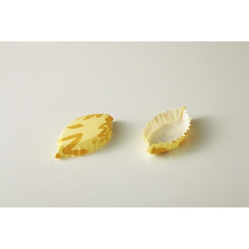 菓子容器 PTL08340-P 木の葉 ペイント柄 200枚 天満紙器 [ケース販売]