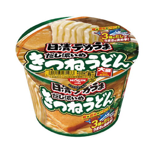 日清デカうま　きつねうどん　１０６ｇ画像