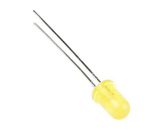 可視光LED 黄 588 nm 5 mm （T-1 3/4） Round シリーズ 1袋（100個入）画像