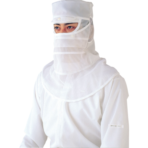 異物落下防止ﾌｰﾄﾞ 白 M 1枚画像