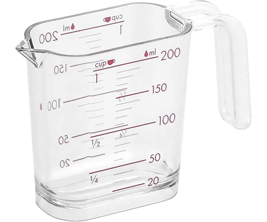 G・C 計量カップ 200mL SVローズ画像