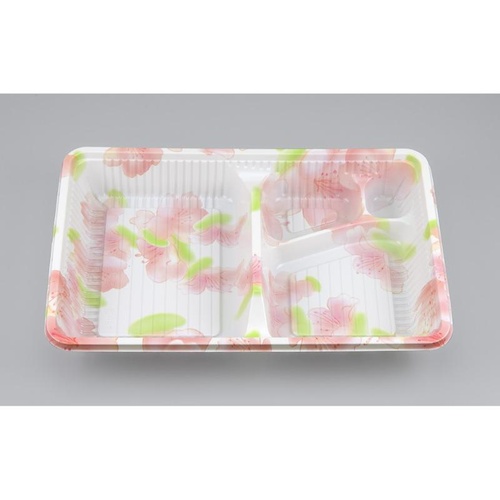 シーピー化成 弁当容器 Z-252(B) 蘭 本体画像