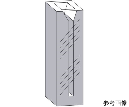マイクロセル（2面透明）　0.350mL　合成石英画像
