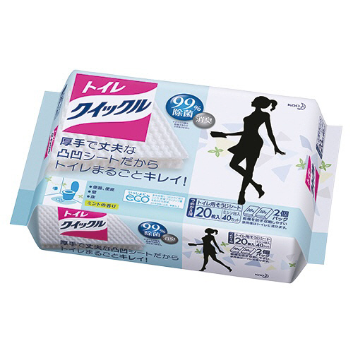 ﾄｲﾚｸｲｯｸﾙ つめかえ用ｼﾞｬﾝﾎﾞﾊﾟｯｸ 1ｾｯﾄ(240枚:20枚×12ﾊﾟｯｸ)画像