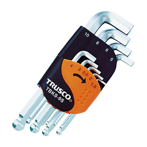 ﾎﾞｰﾙﾎﾟｲﾝﾄ六角棒ﾚﾝﾁ 首下ｼｮｰﾄ 9本ｾｯﾄ 1ｾｯﾄ