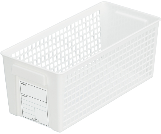 トリムバスケット スリム ホワイト画像