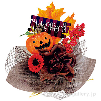 シックハロウィンアレンジポット画像