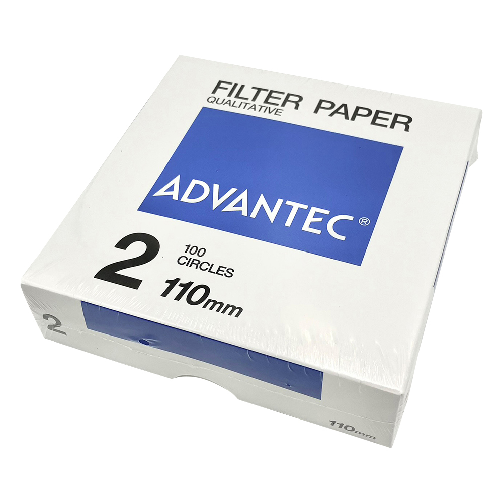 定性濾紙　No.2　Φ110　100枚入画像