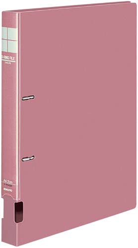 ＤリングファイルＰＰ　桃Ａ４縦背幅３４ｍｍ　５冊画像