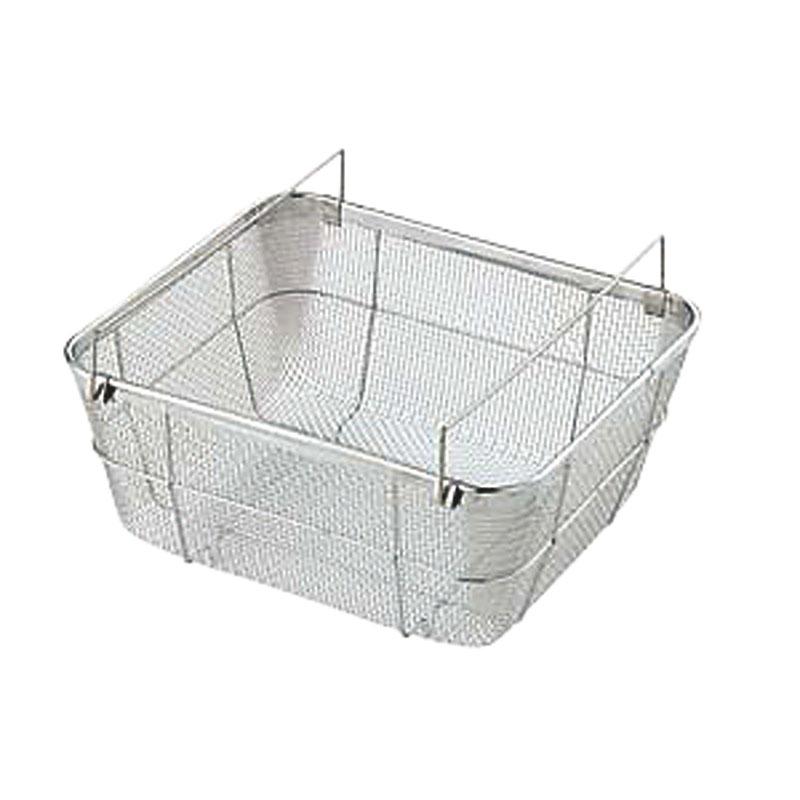 カゴ 18-8 クリーンバスケット B 浅型 大 ミネックスメタル画像
