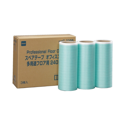 スペアオフィスコロコロ多用途フロア２４０　３巻×３画像