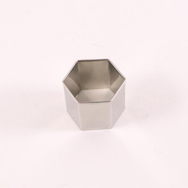 製菓用型 たかもりの18-8パテ抜 亀甲 No.6 52mm たかもり画像