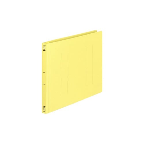 フラットファイル＜ＰＰ＞　Ａ４横　黄　１冊画像
