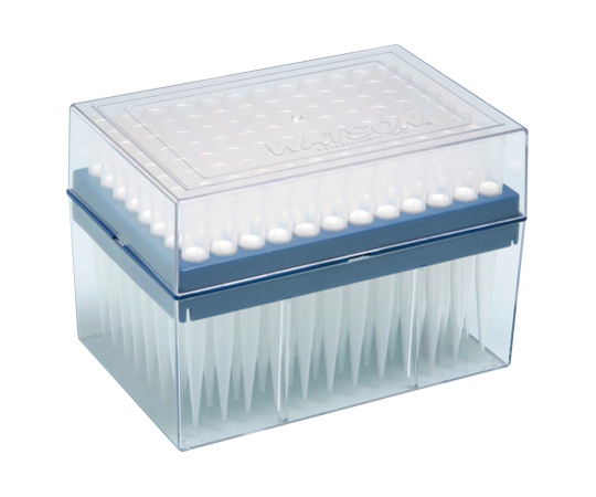 1000μL ロング フィルターチップ システムラック 滅菌 1箱（96本×10ラック入）画像