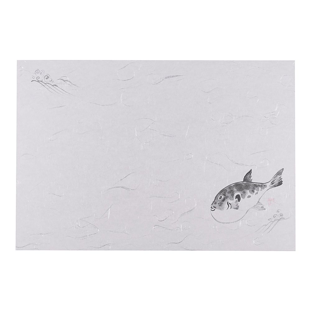 尺3 テーブルマット(100枚入) ふぐ画像