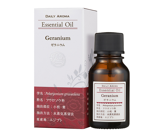 デイリーアロマエッセンシャルオイル　10mL　ゼラニウム